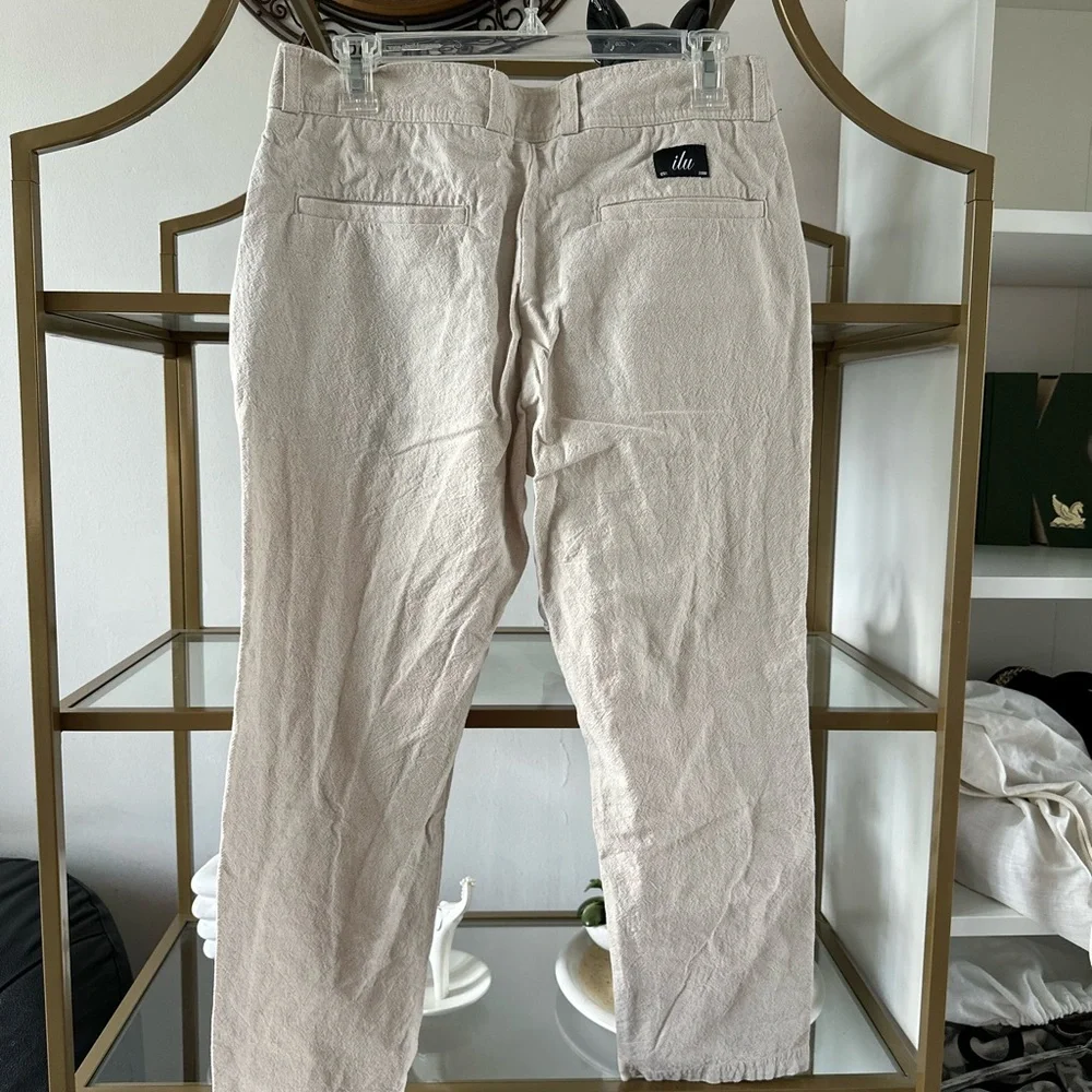 I Love Ugly Men's Cream Pants
